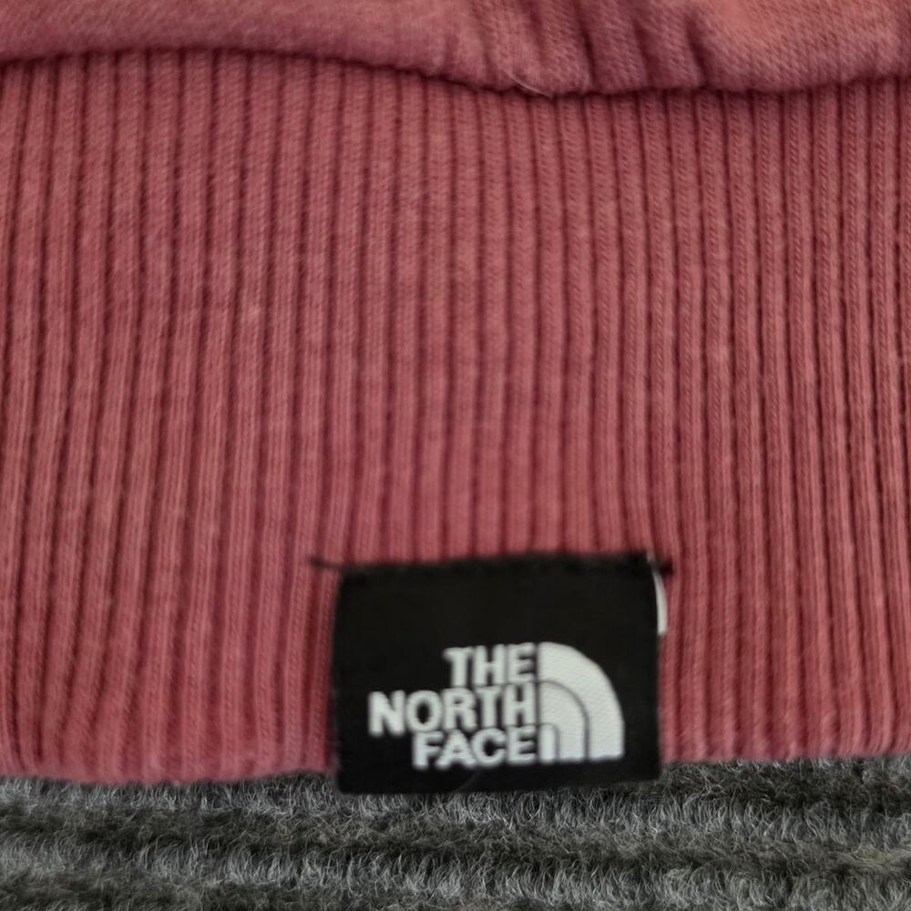The North Face Women's Small Rose Pink Cropped 1/4 Zip  Fleece Pulllover - Picture 9 of 9